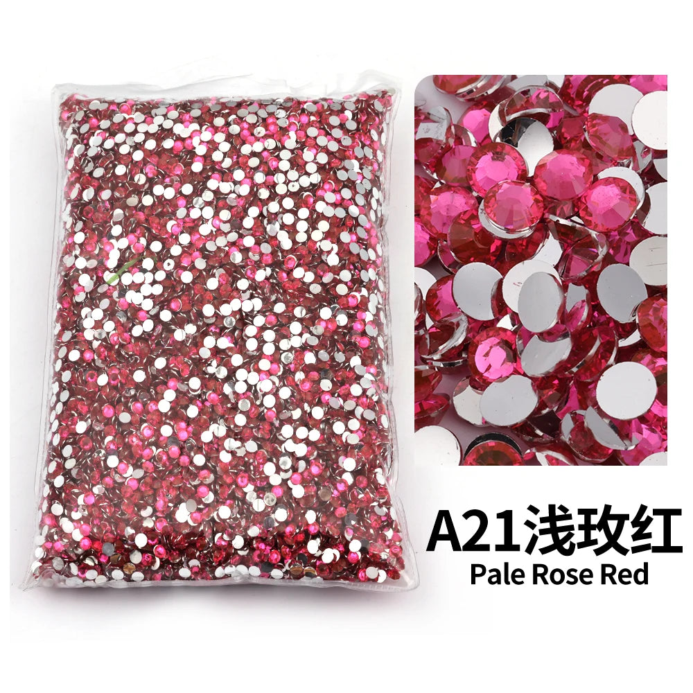 Big Package 2-6mm Resin Nail DIY Glitters