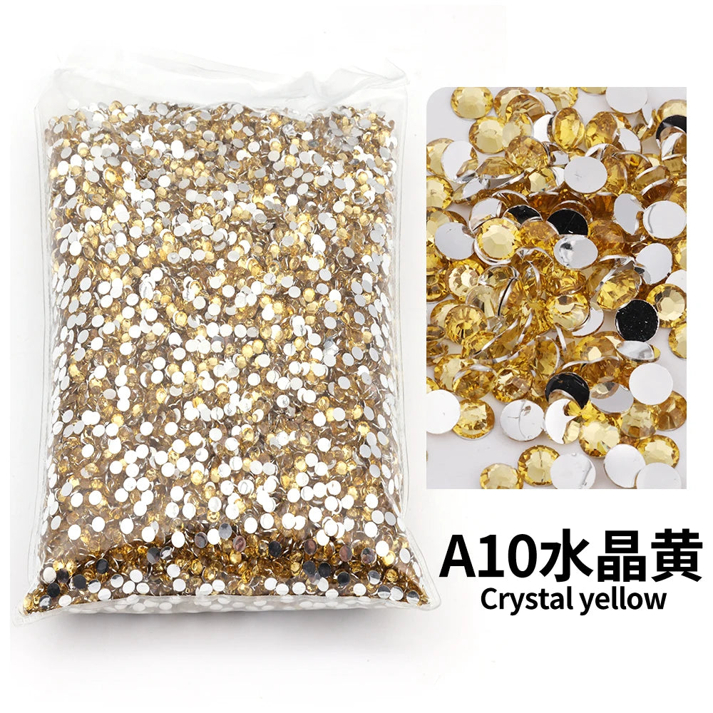 Big Package 2-6mm Resin Nail DIY Glitters
