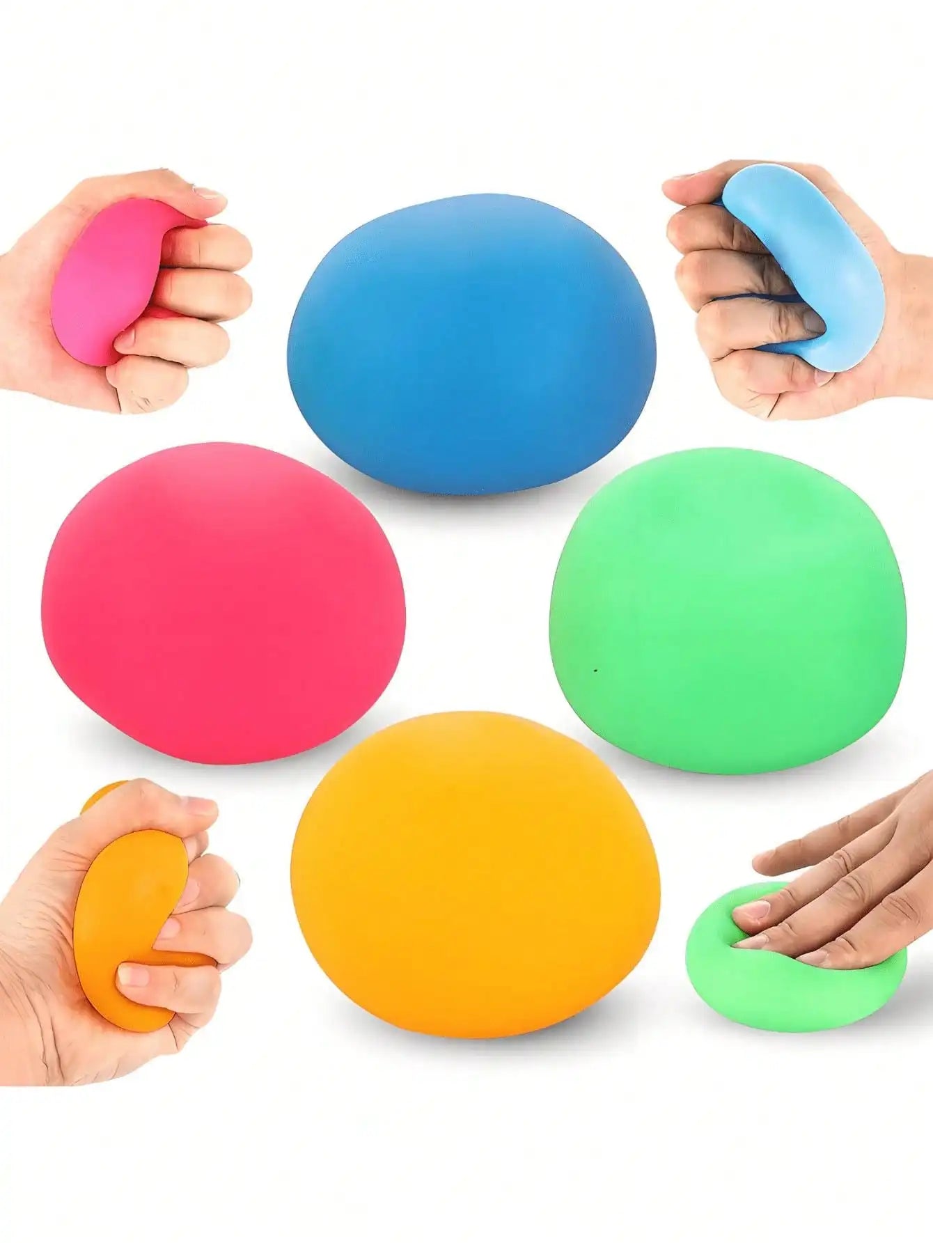 1PC Colorful Stress Relief Ball