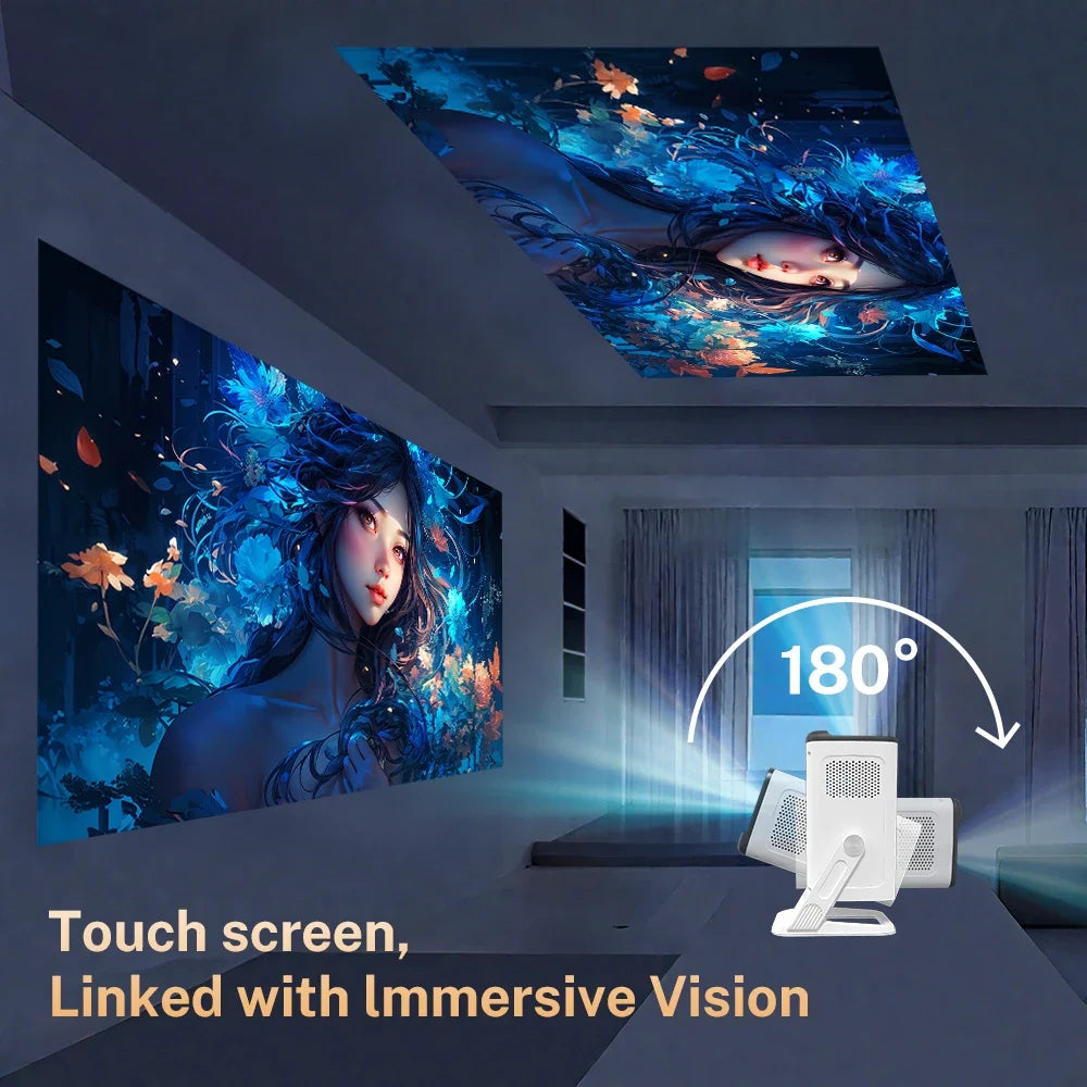Mini Projector 1080P/4K Supported