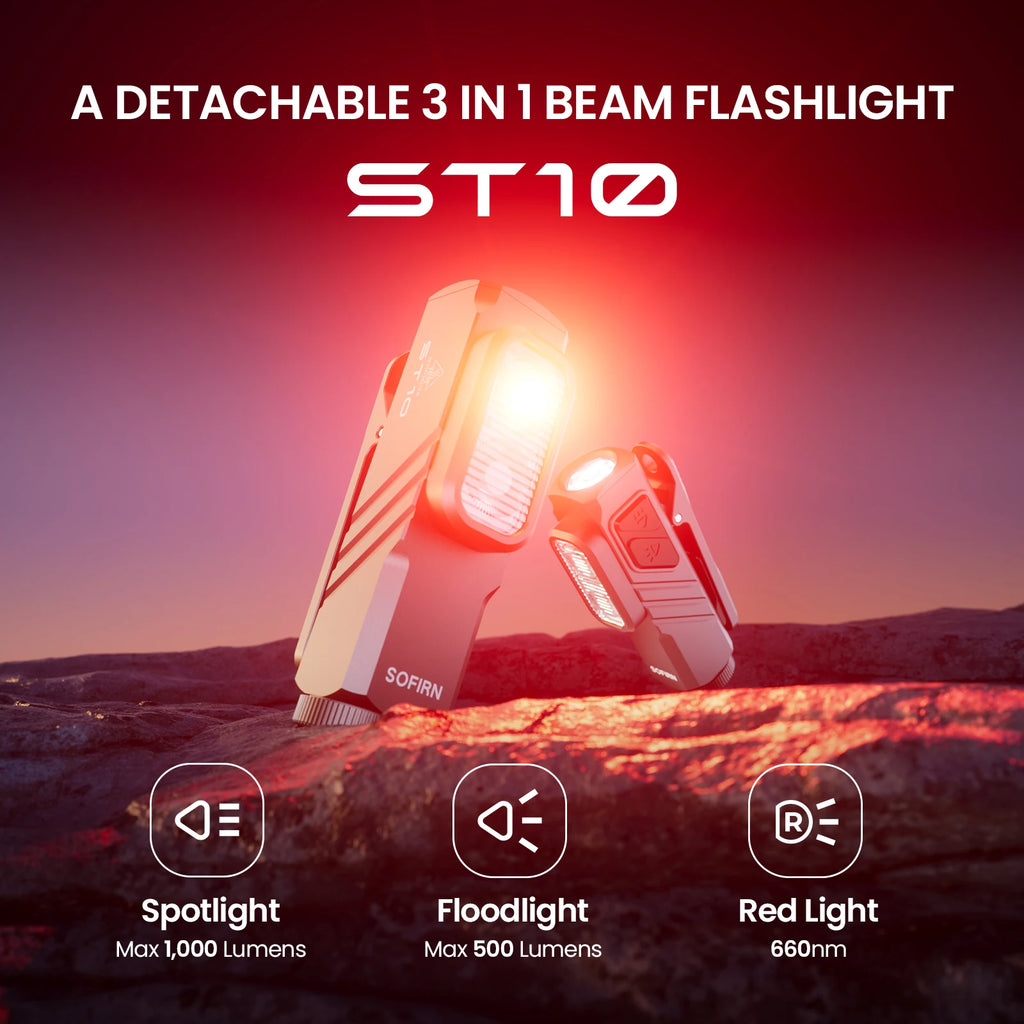 SOFIRN Mini ST10 1000LM EDC Flashlight