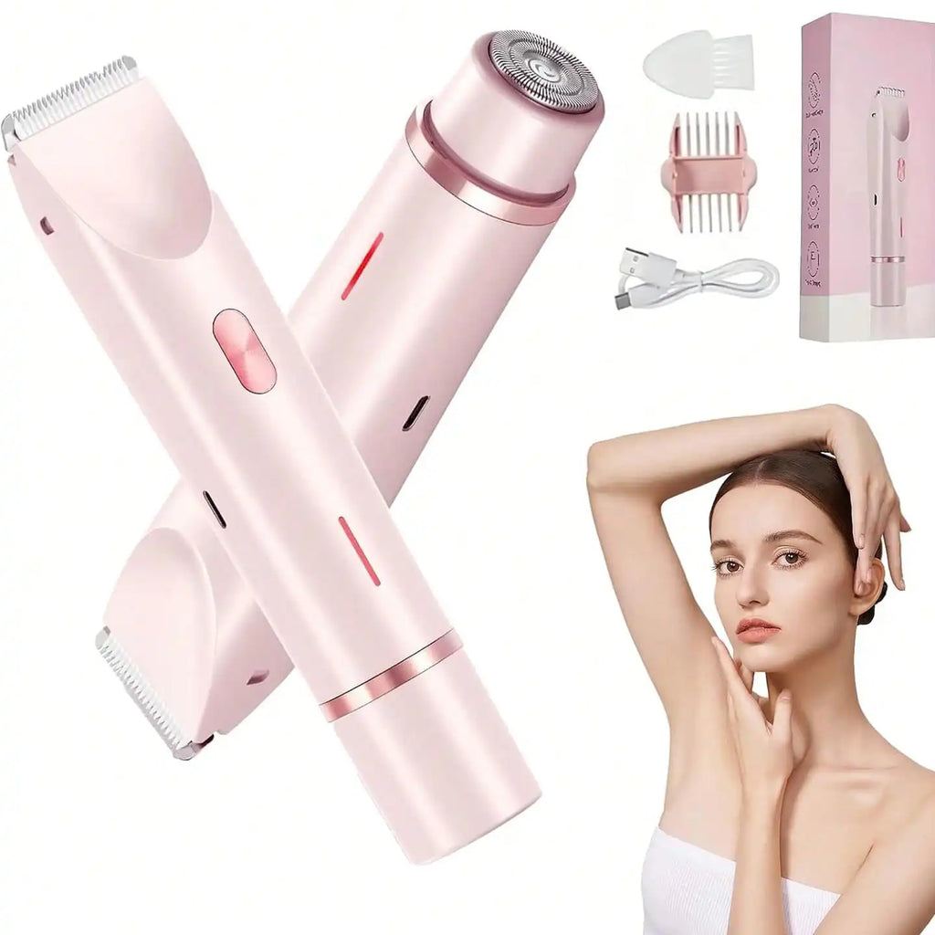 Womens Shaver Dual-Head Bikini Trimmer