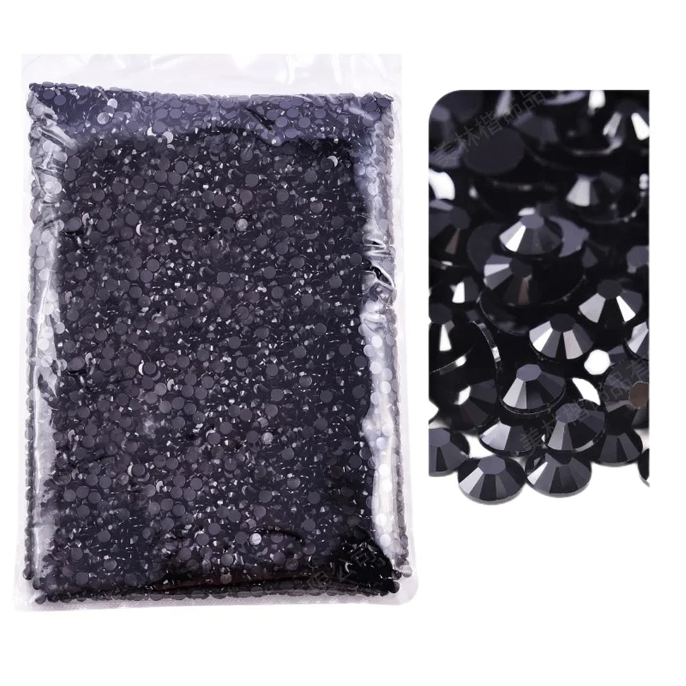 Big Package 2-6mm Resin Nail DIY Glitters