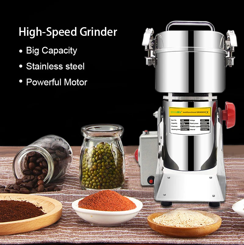 BioloMix Dry Food Grinder Mill 800g 700g