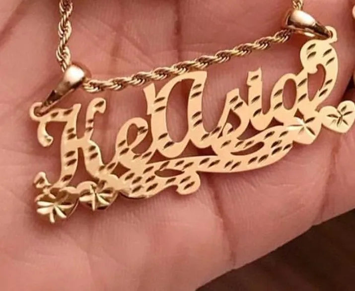 New Custom Jewelry Name Necklace with Butterfly Pendant