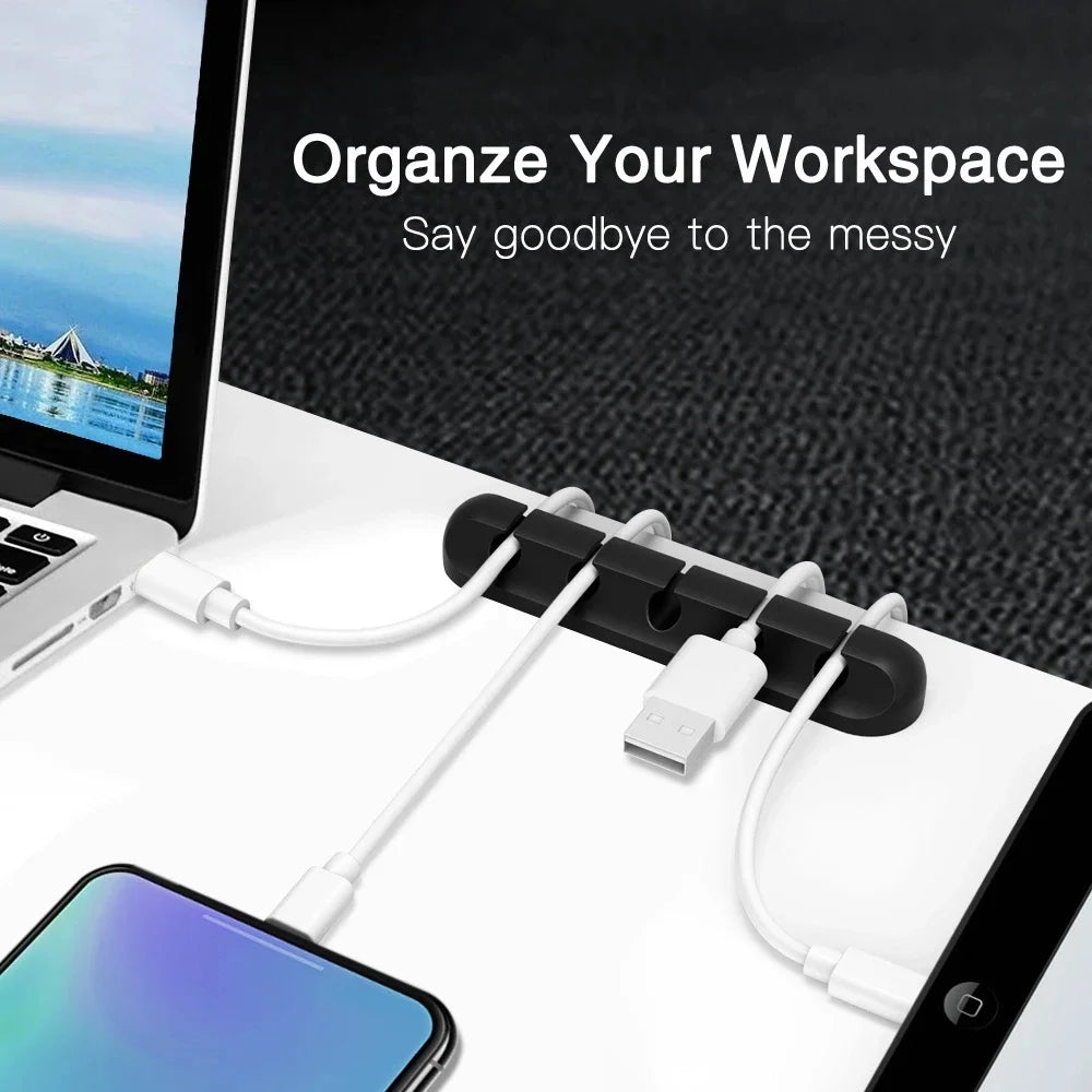 Silicone USB Cable Organizer