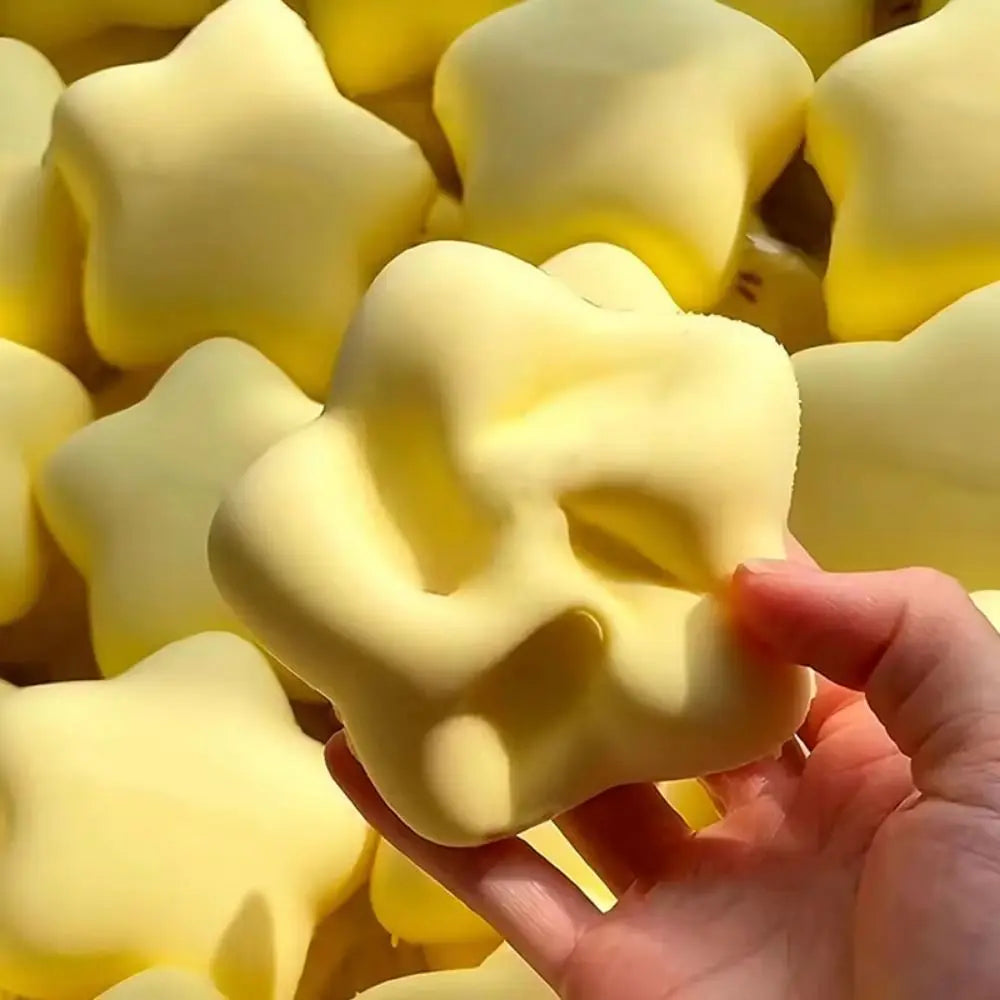 Yellow Star Squeeze Toy