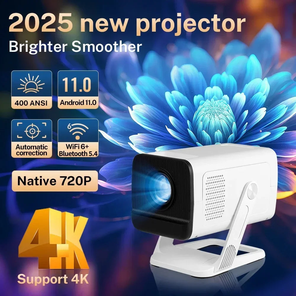 Mini Projector 1080P/4K Supported