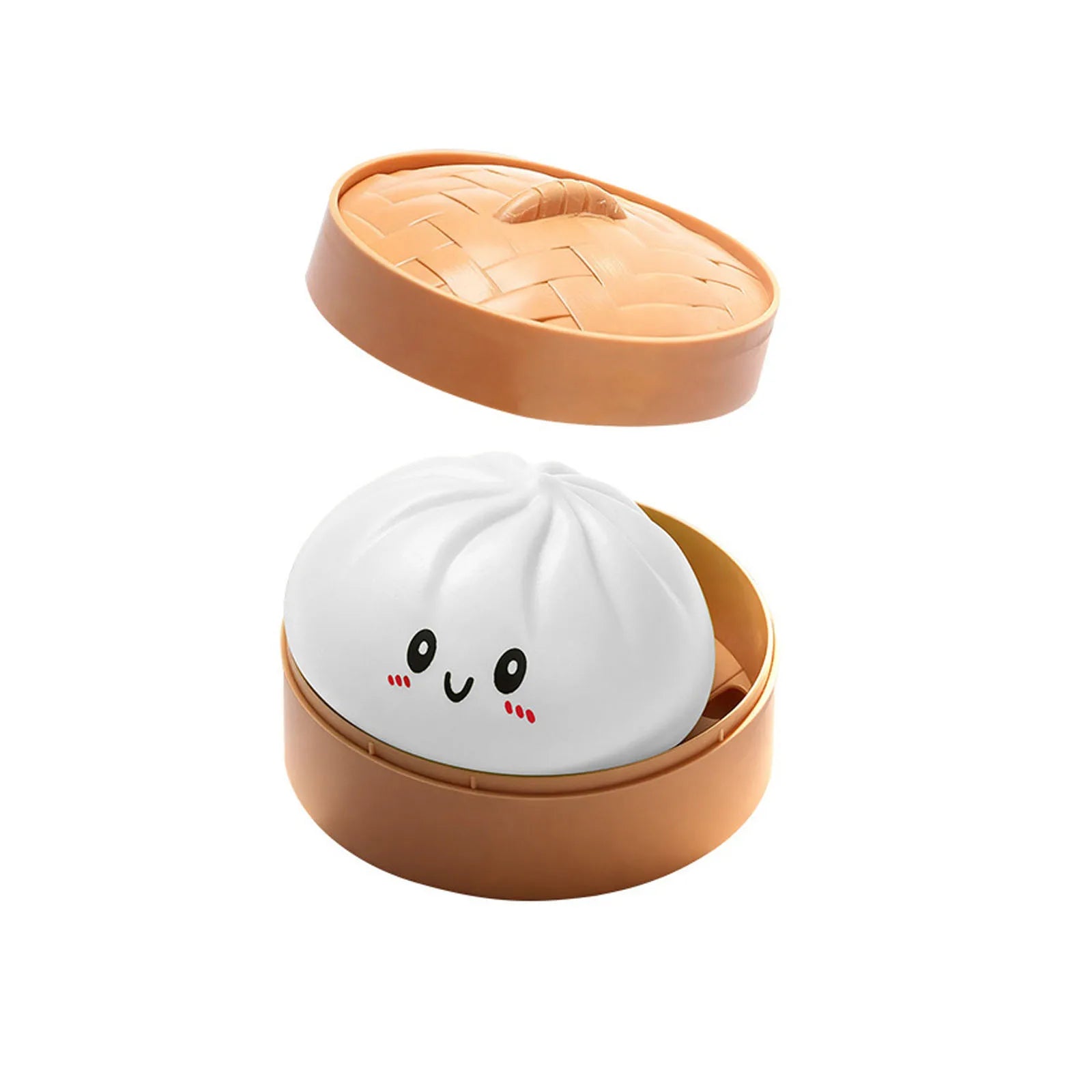 Large Dumpling Stress Ball with Steamer