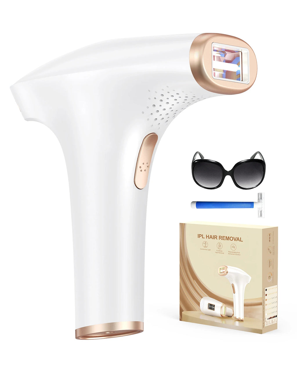 3-in-1 Laser Epilator Painless IPL Hair Removal for Women