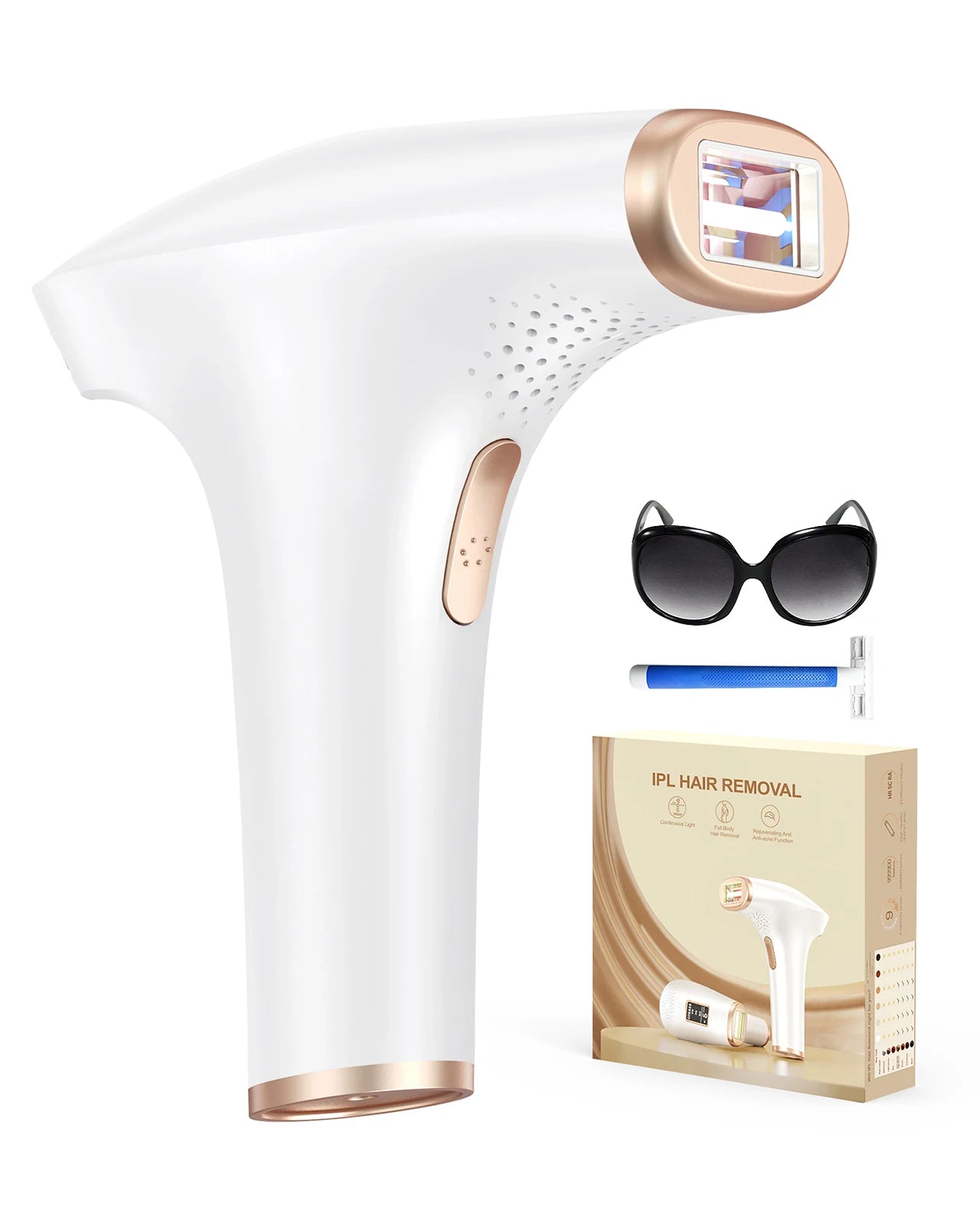 3-in-1 Laser Epilator Painless IPL Hair Removal for Women