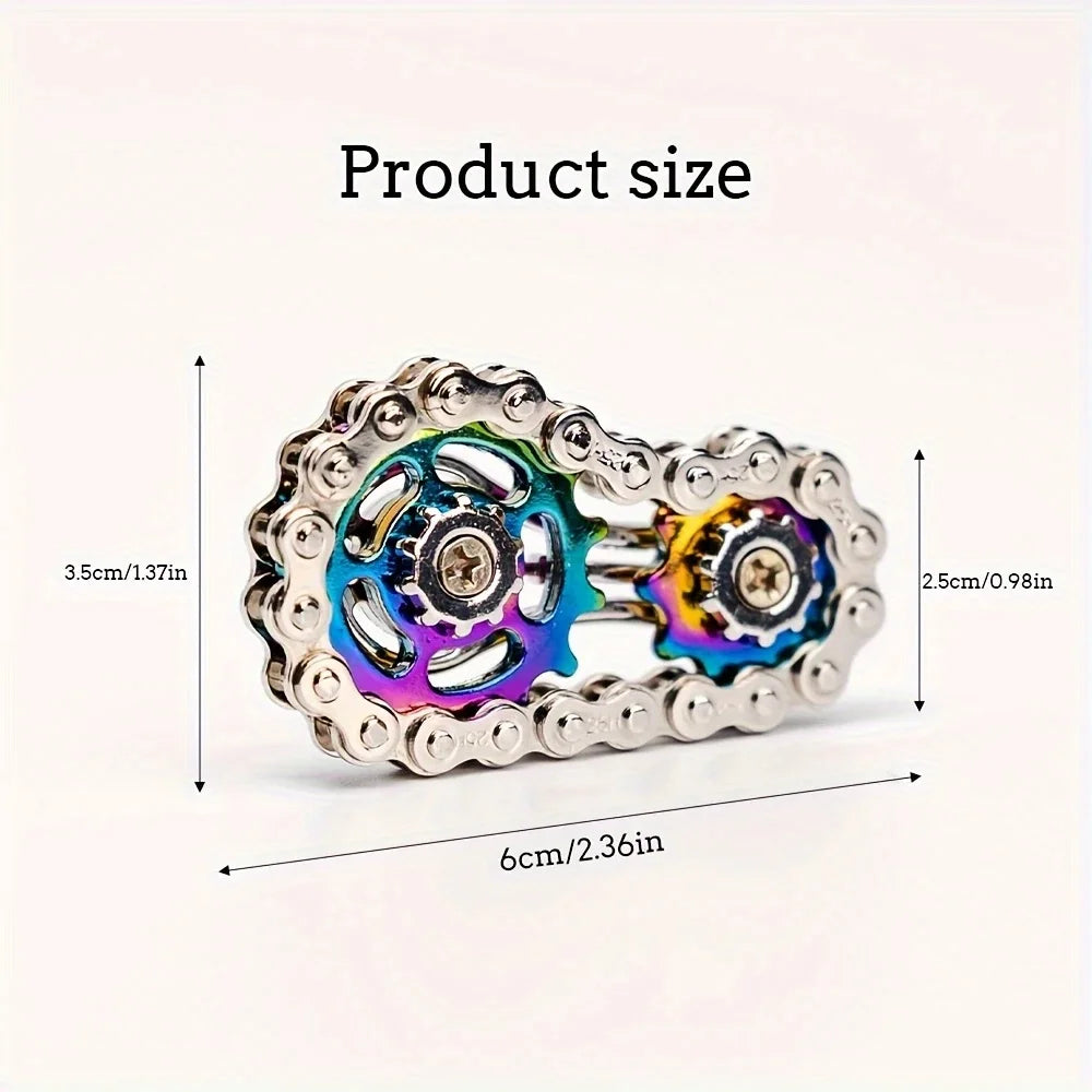 Bike Chain Fidget Spinner