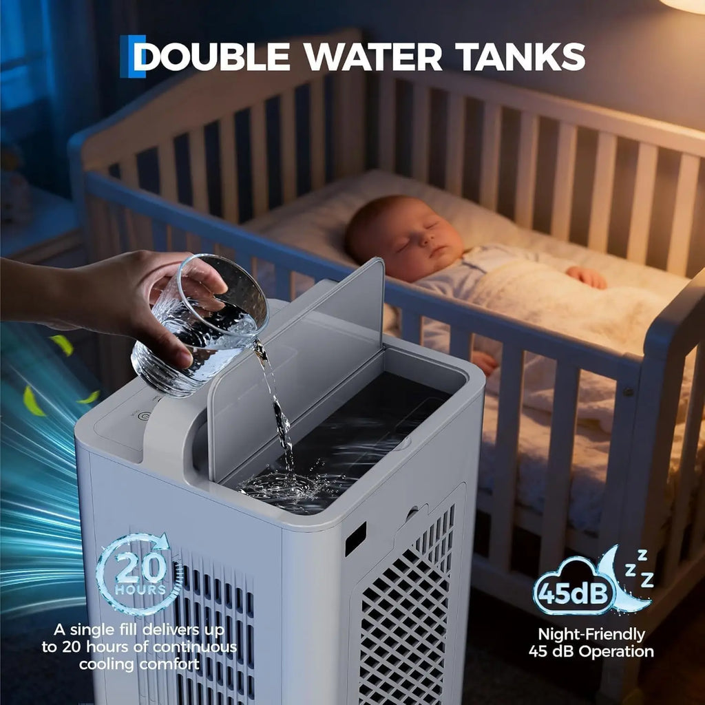 2.6 Gal 3-In-1 Swamp Cooler