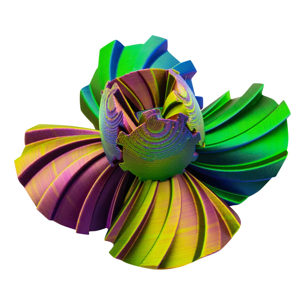3d Printed Gear Ball Cube