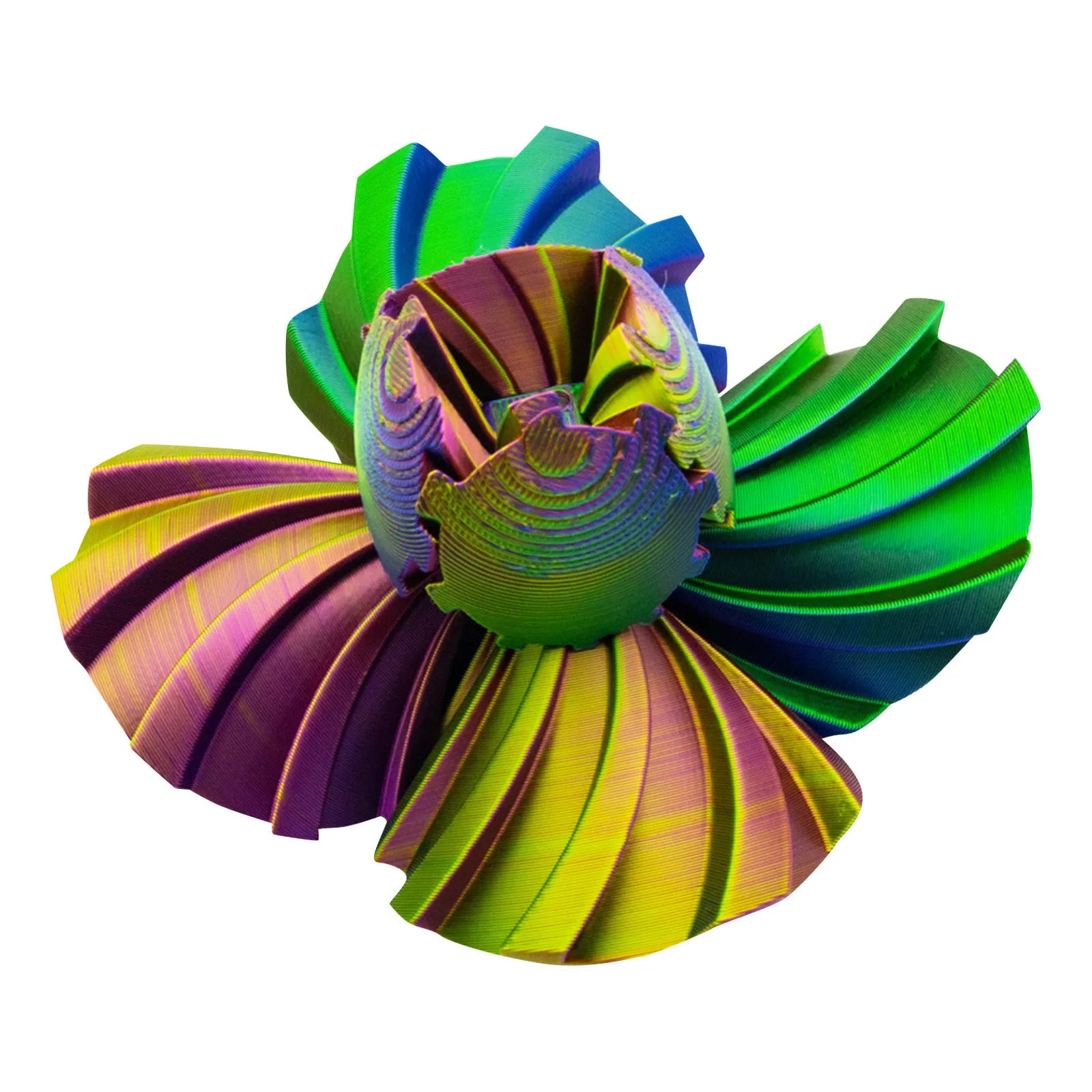 3d Printed Gear Ball Cube