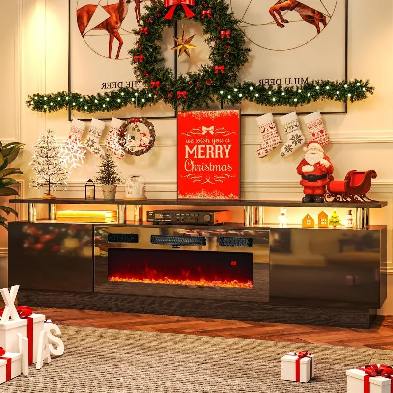Fireplace TV Stand with 36" Electric Fireplace