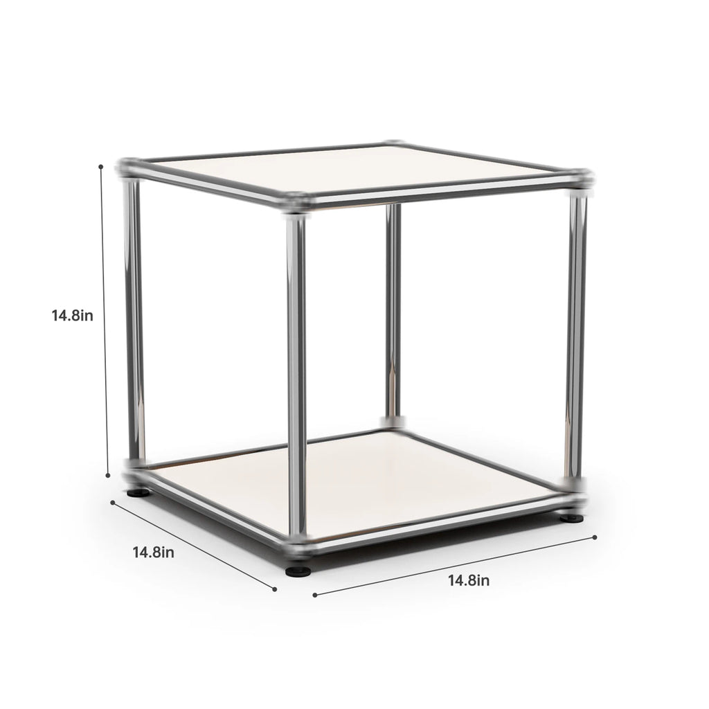 Modern Storage Cabinet Stainless Metal Organizer
