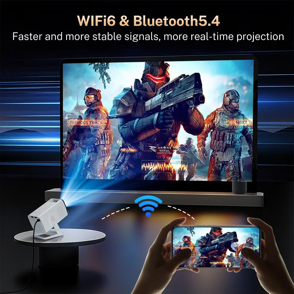 Mini Projector 1080P/4K Supported