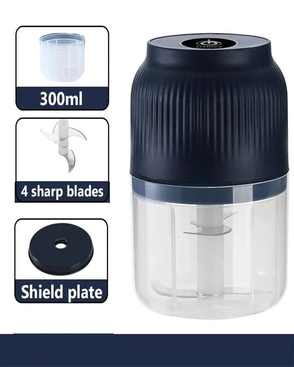 Household Electric Garlic Crusher
