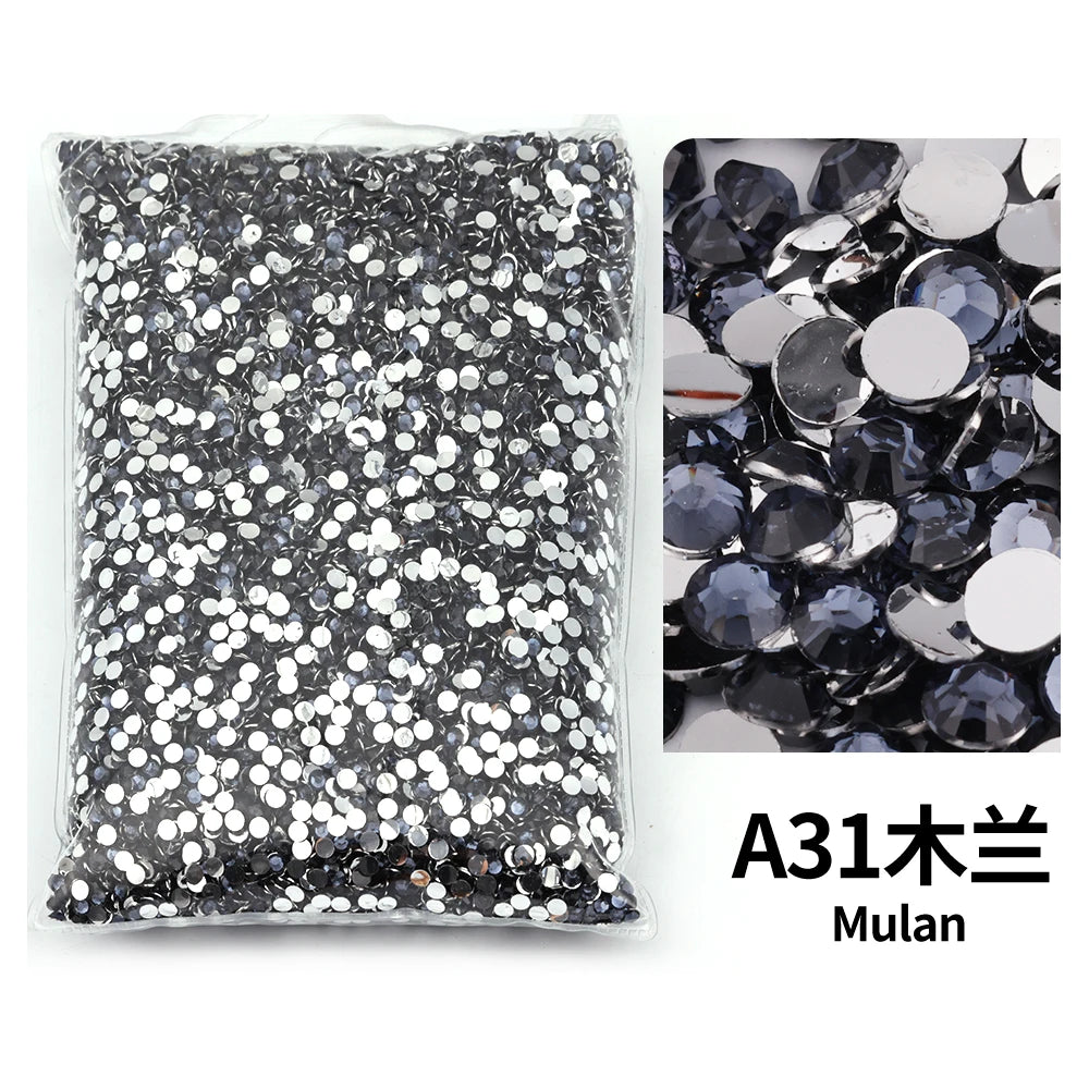 Big Package 2-6mm Resin Nail DIY Glitters