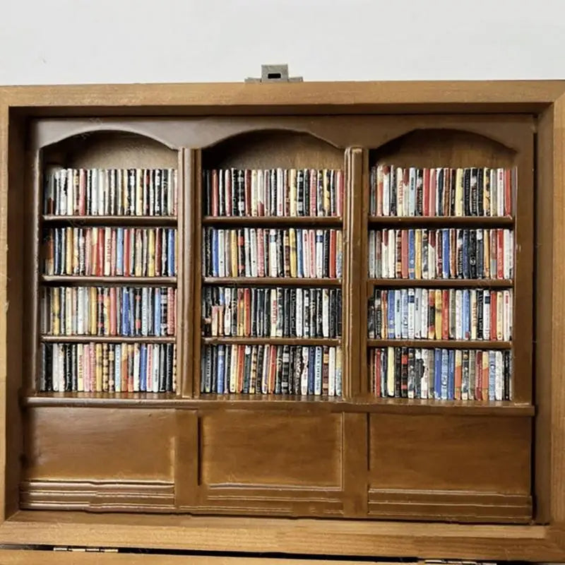 DIY Stress Reliever Wooden Library