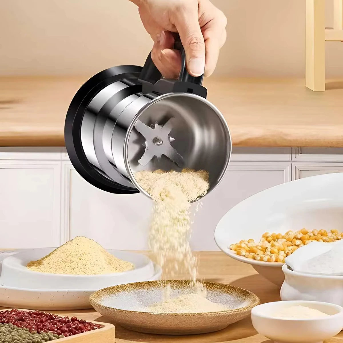 Multipurpose Electric Coffee Bean Grinding Tool