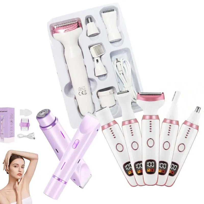 Womens Shaver Dual-Head Bikini Trimmer