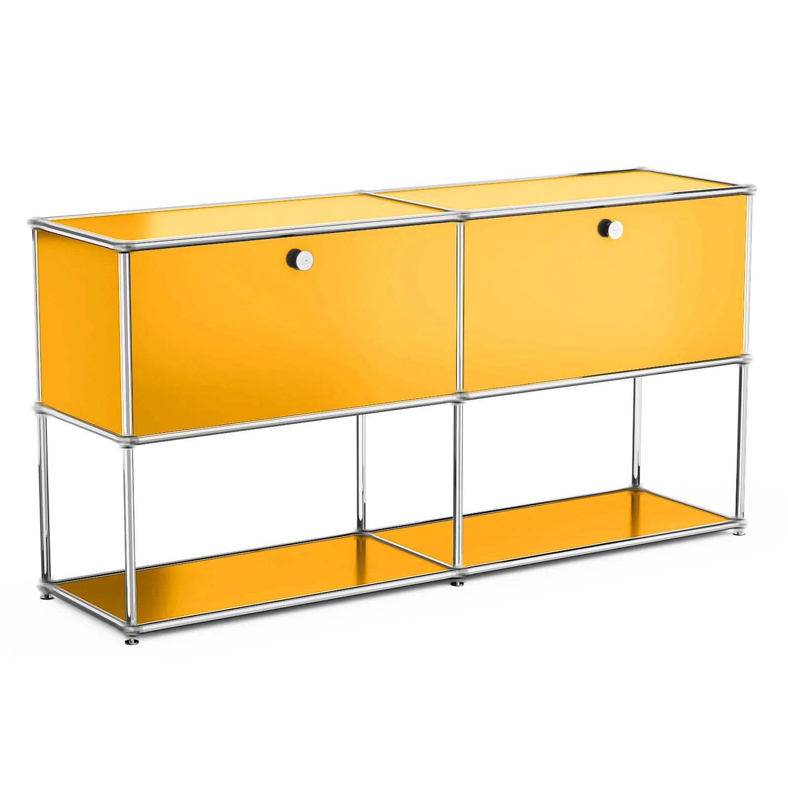 Modern Storage Cabinet Stainless Metal Organizer