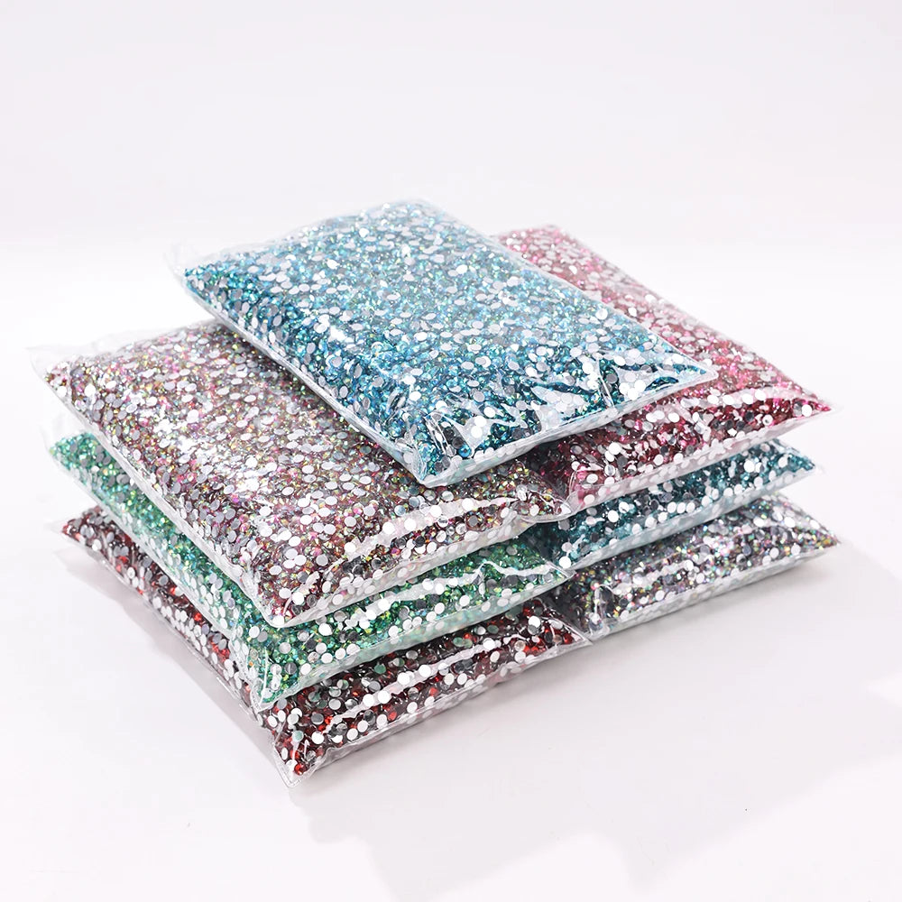 Big Package 2-6mm Resin Nail DIY Glitters