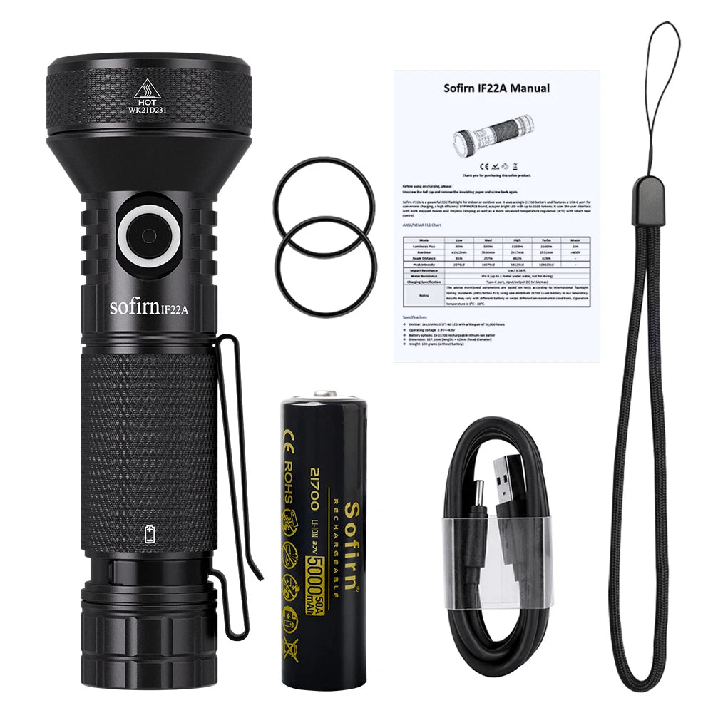 2100lm Flashlight