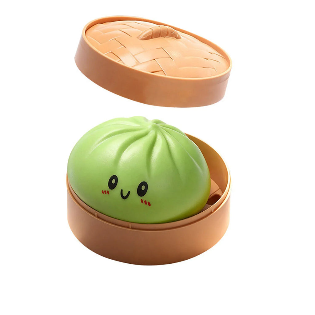 Large Dumpling Stress Ball with Steamer