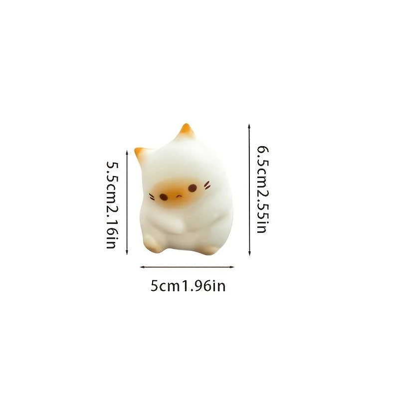 1PC Cute Cartoon Cat Squishy Toy