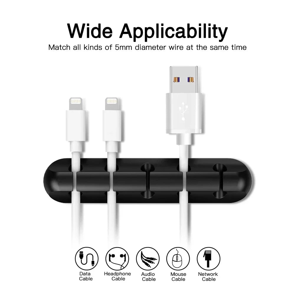Silicone USB Cable Organizer