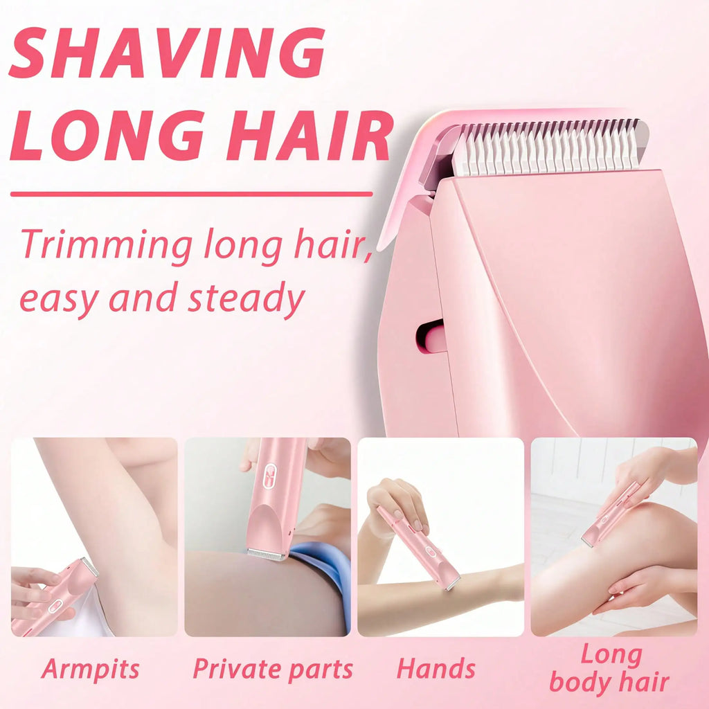 Womens Shaver Dual-Head Bikini Trimmer