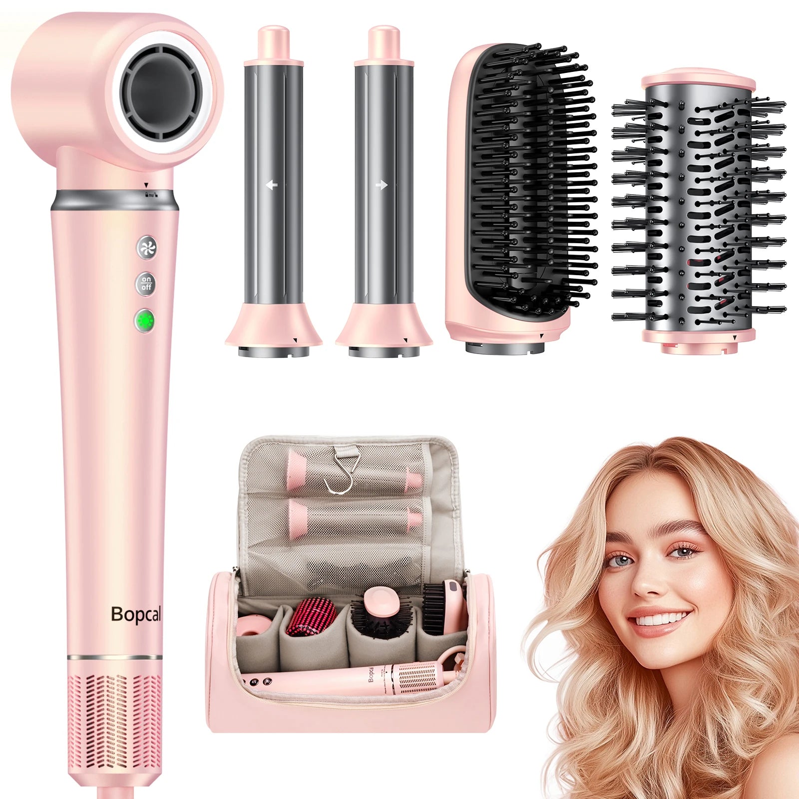 High Speed 5 in 1 Hair Dryer