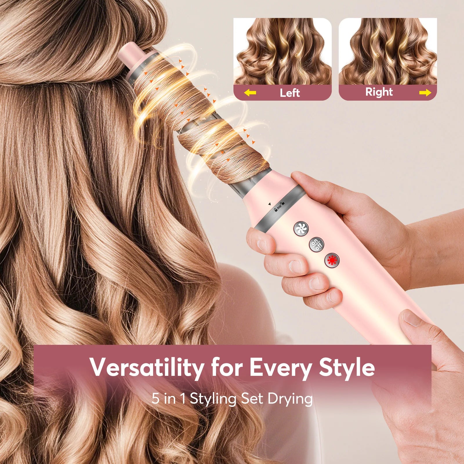 High Speed 5 in 1 Hair Dryer