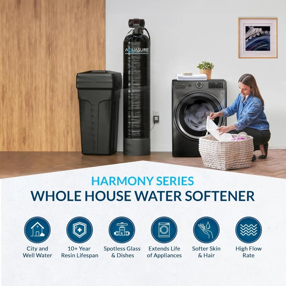 Harmony Series 48,000 Grains Whole House Water Softener
