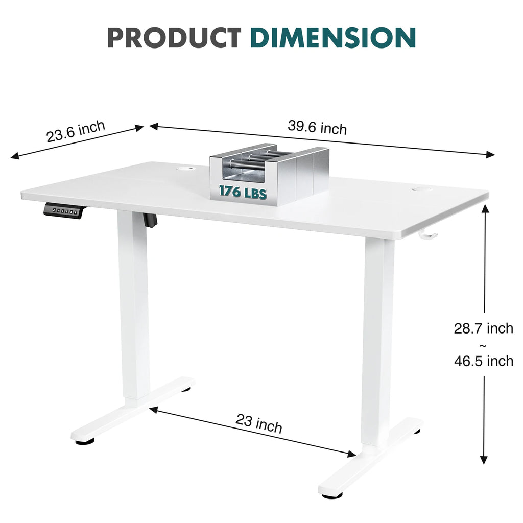 Ergonomic Electric Standing Desk Height Adjustable Computer Desk