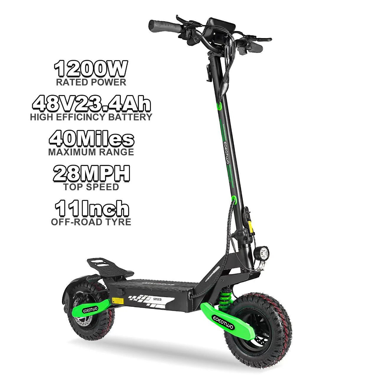 1200W Off Road Electric Scooter for Adults