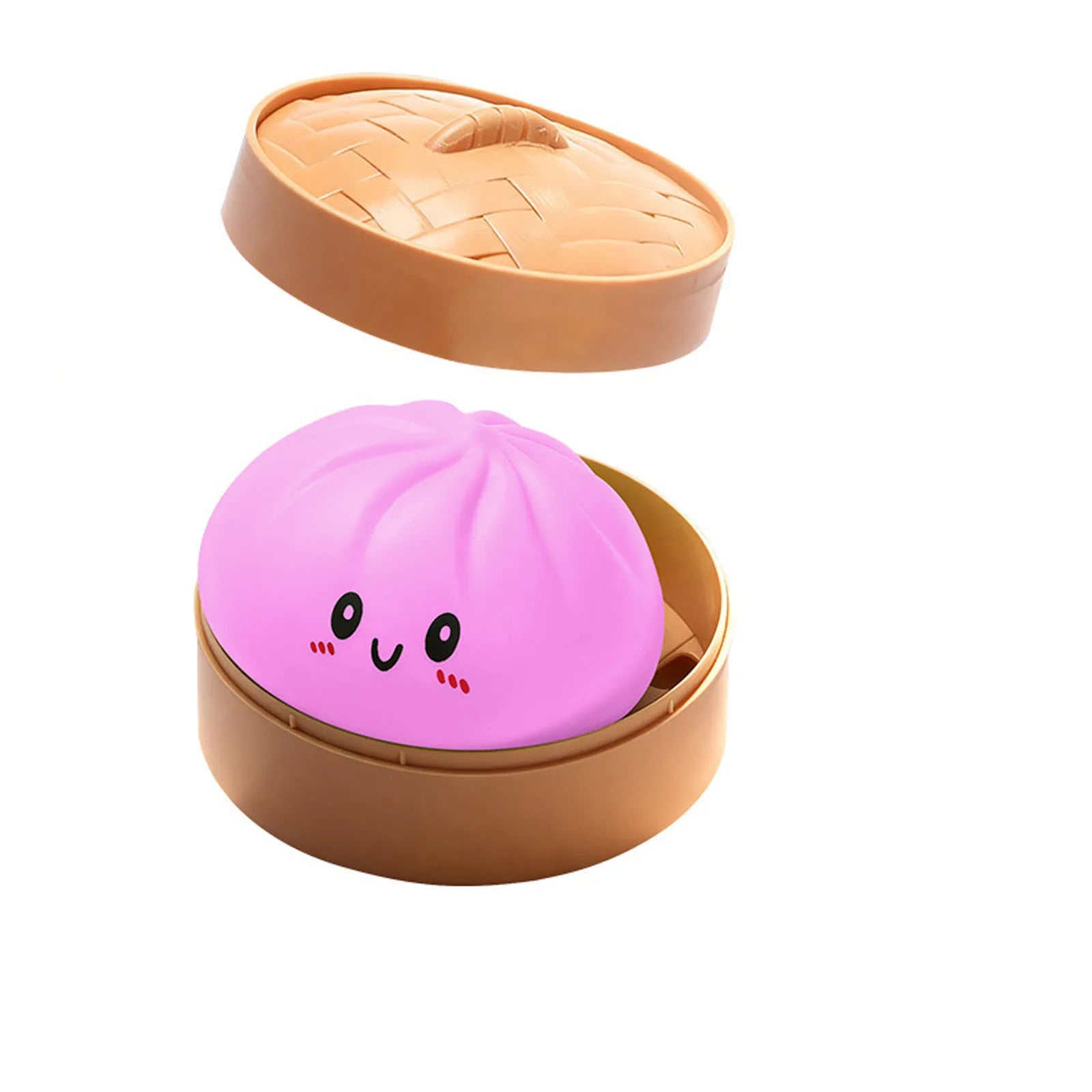 Large Dumpling Stress Ball with Steamer