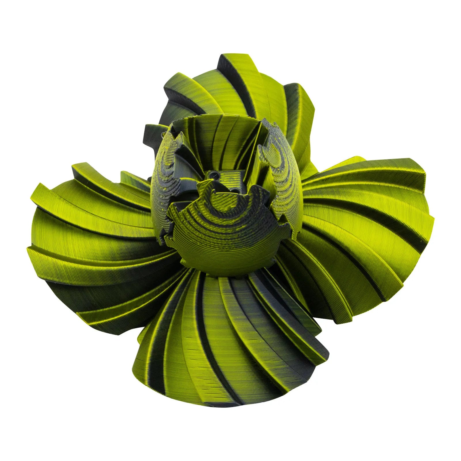3d Printed Gear Ball Cube