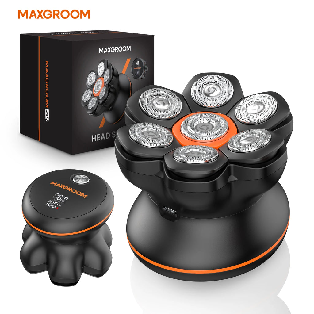 MAXGROOM 7D Head Shaver for Bald Men