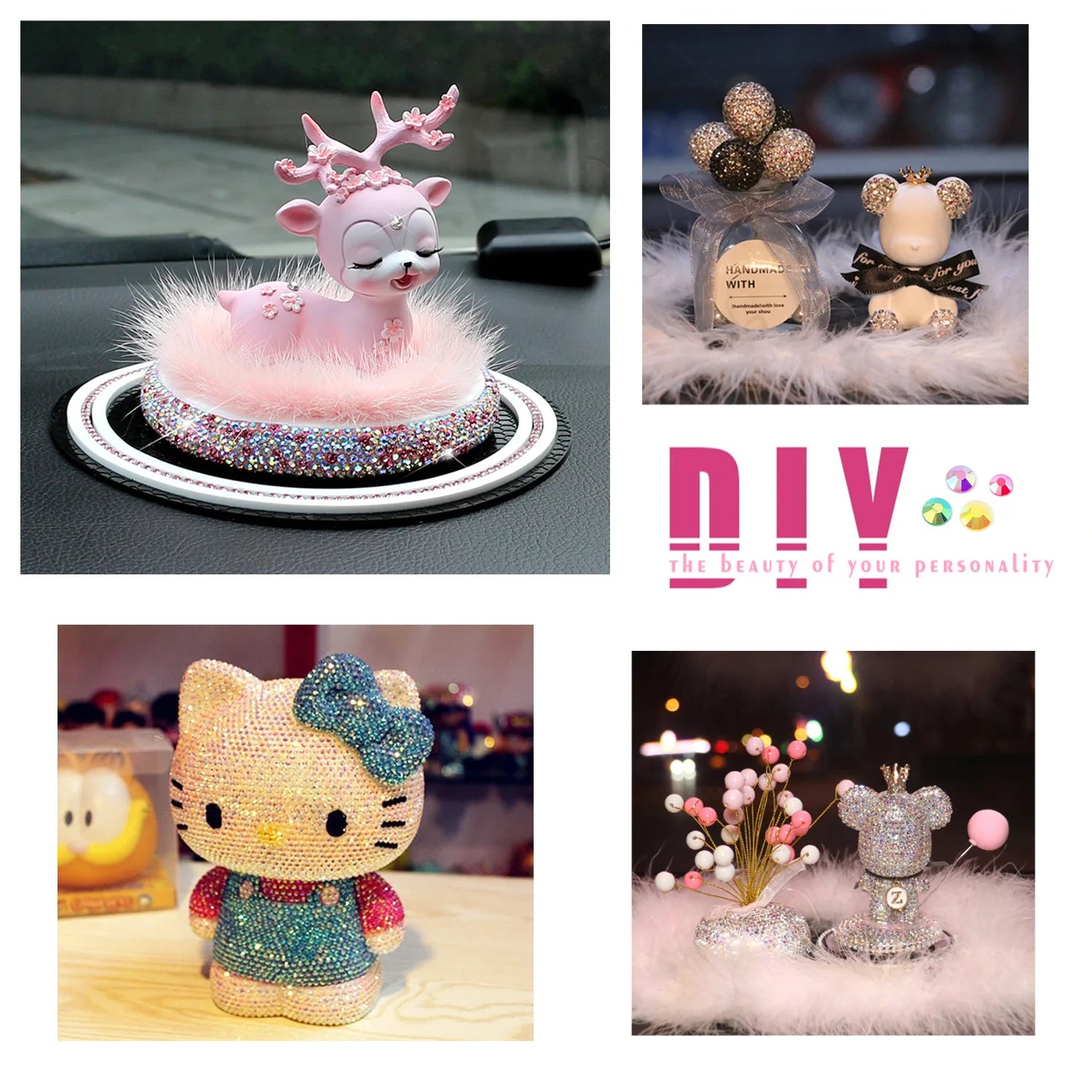 Big Package 2-6mm Resin Nail DIY Glitters