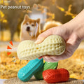 Dog Chewing Toy Simulation Peanut Squeaking Plaything