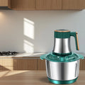 Stainless steel meat grinder and vegetable chopper