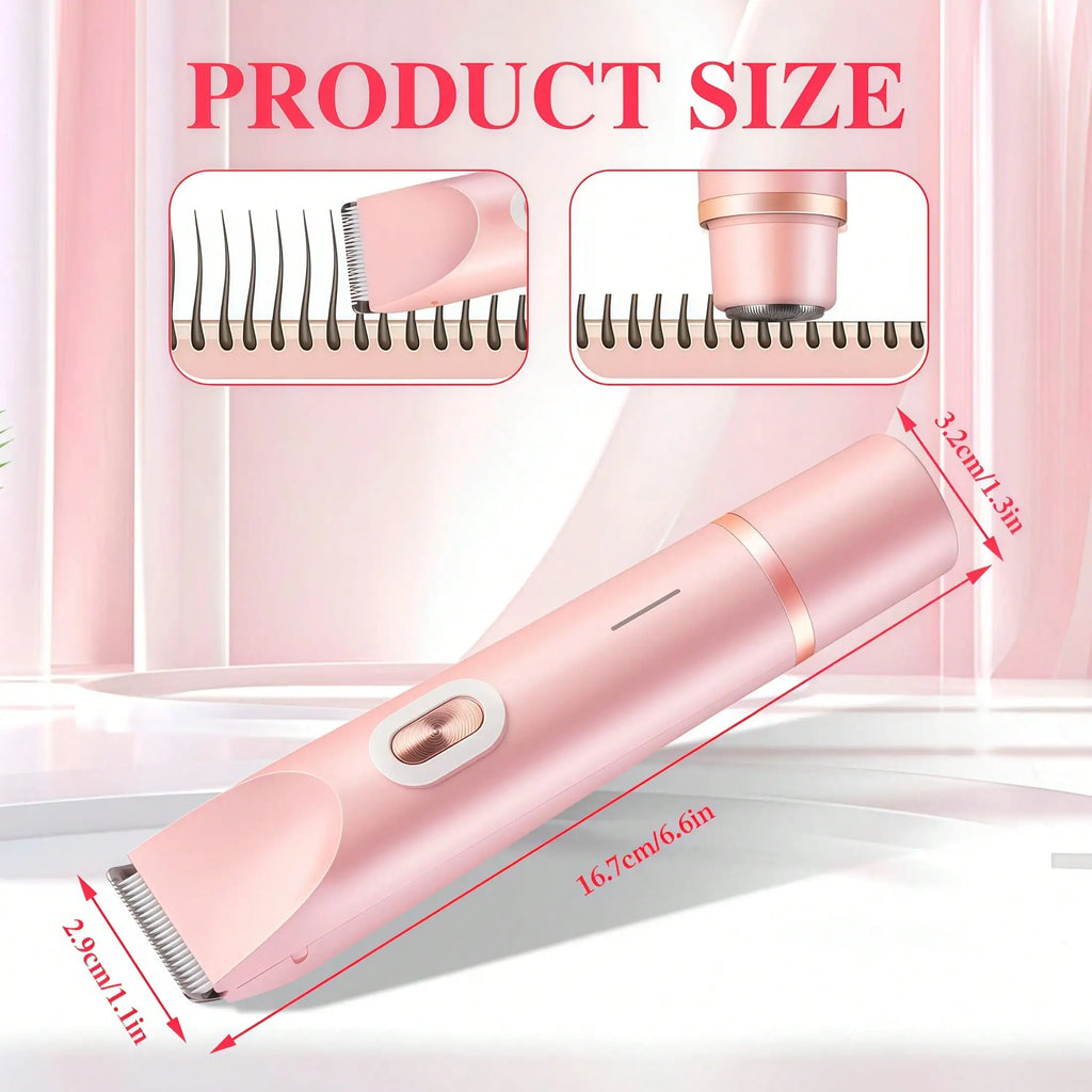 Womens Shaver Dual-Head Bikini Trimmer