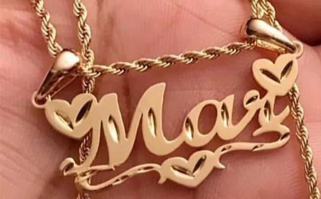 New Custom Jewelry Name Necklace with Butterfly Pendant