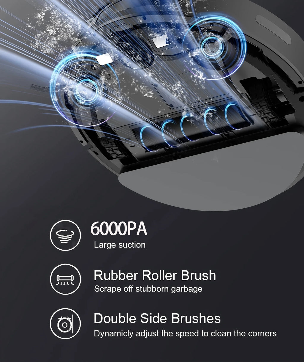 Robot Vacuum Cleaner Combo and Mop r