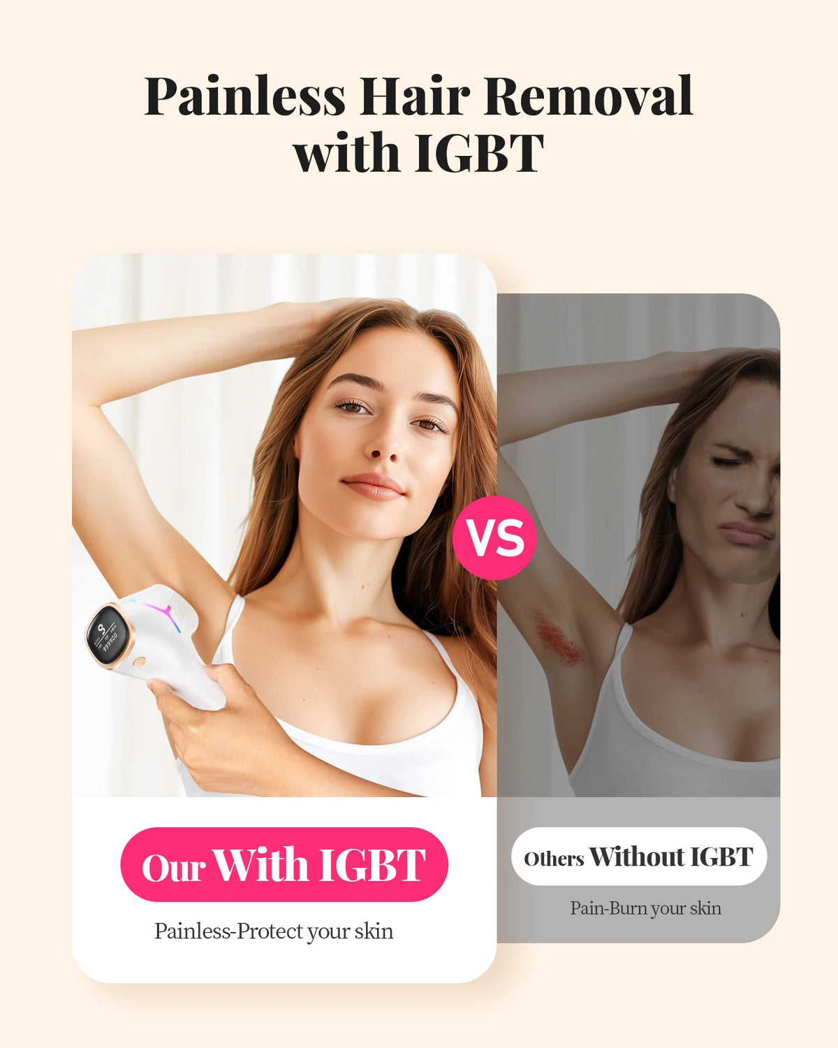 990000 Flashes Hair Removal for Women and Men IPL Hair Removal
