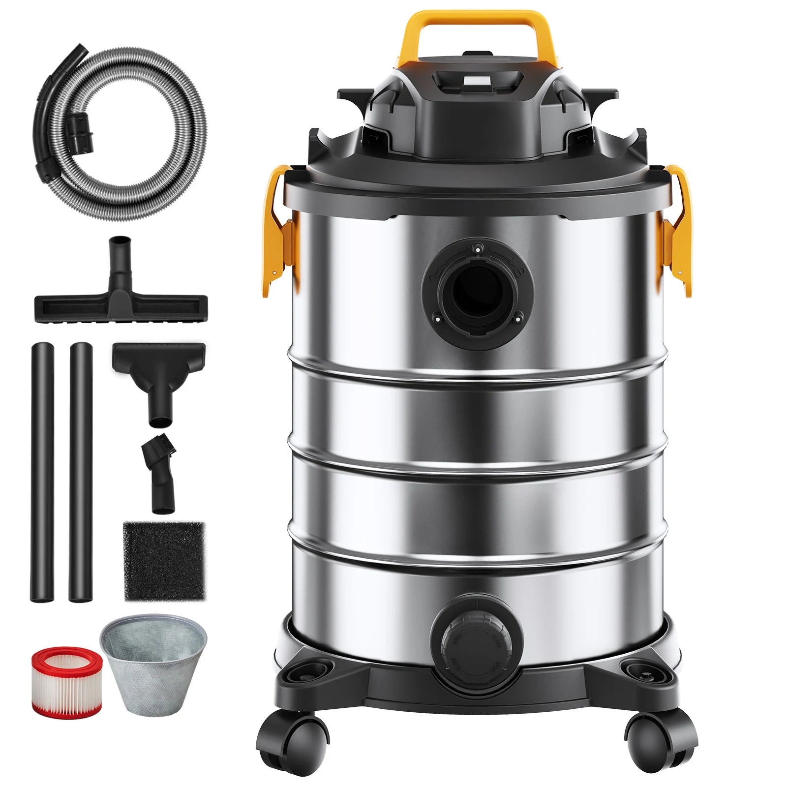 Stainless Steel Wet Dry Shop Vacuum